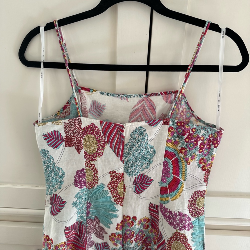 Fiore de Zucca dress - gorgeous cotton flattering fit. - Picture 2 of 16